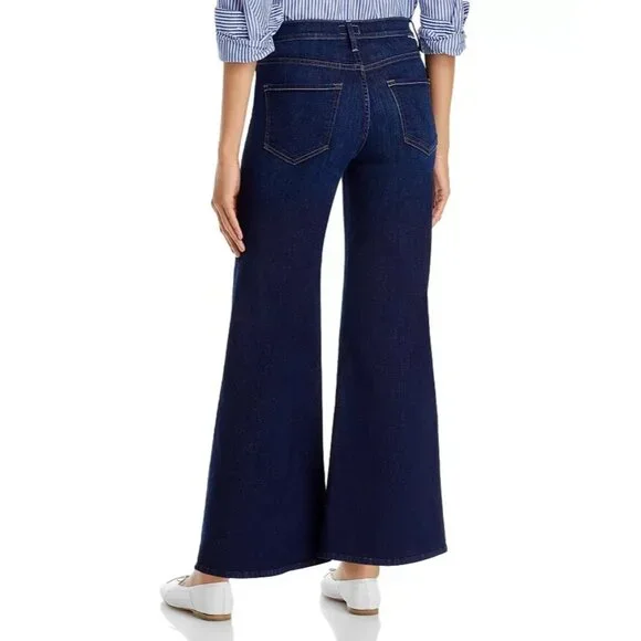 MOTHER Jeans Women's Size 27 The Tomcat Roller High Rise Wide Leg In Off Limits